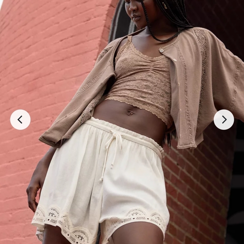Aerie Off Duty Gauze Boxer Soft Muslin Size Small